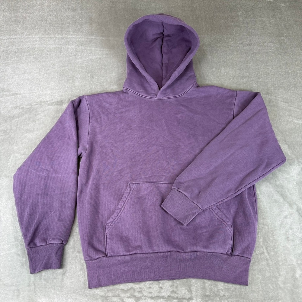 American Giant Vintage Pullover Hoodie Mens Medium Purple Unisex $165 USA NWOT